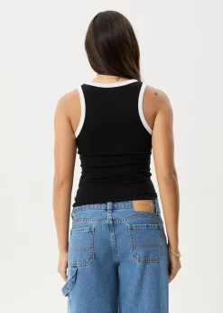 Sleeveless<Afends Knots - Singlet Black