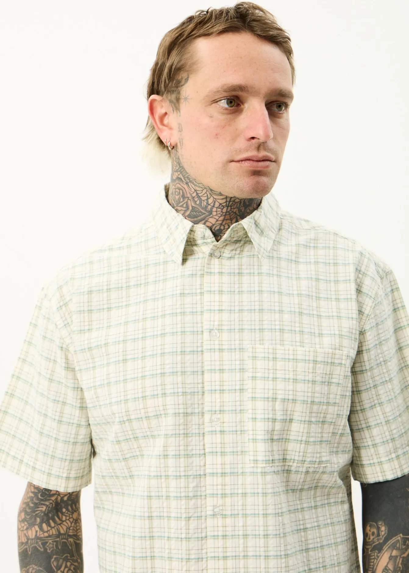 Shirts|Sets & Co-Ords<Afends Legacy - Short Sleeve Shirt Boa Check