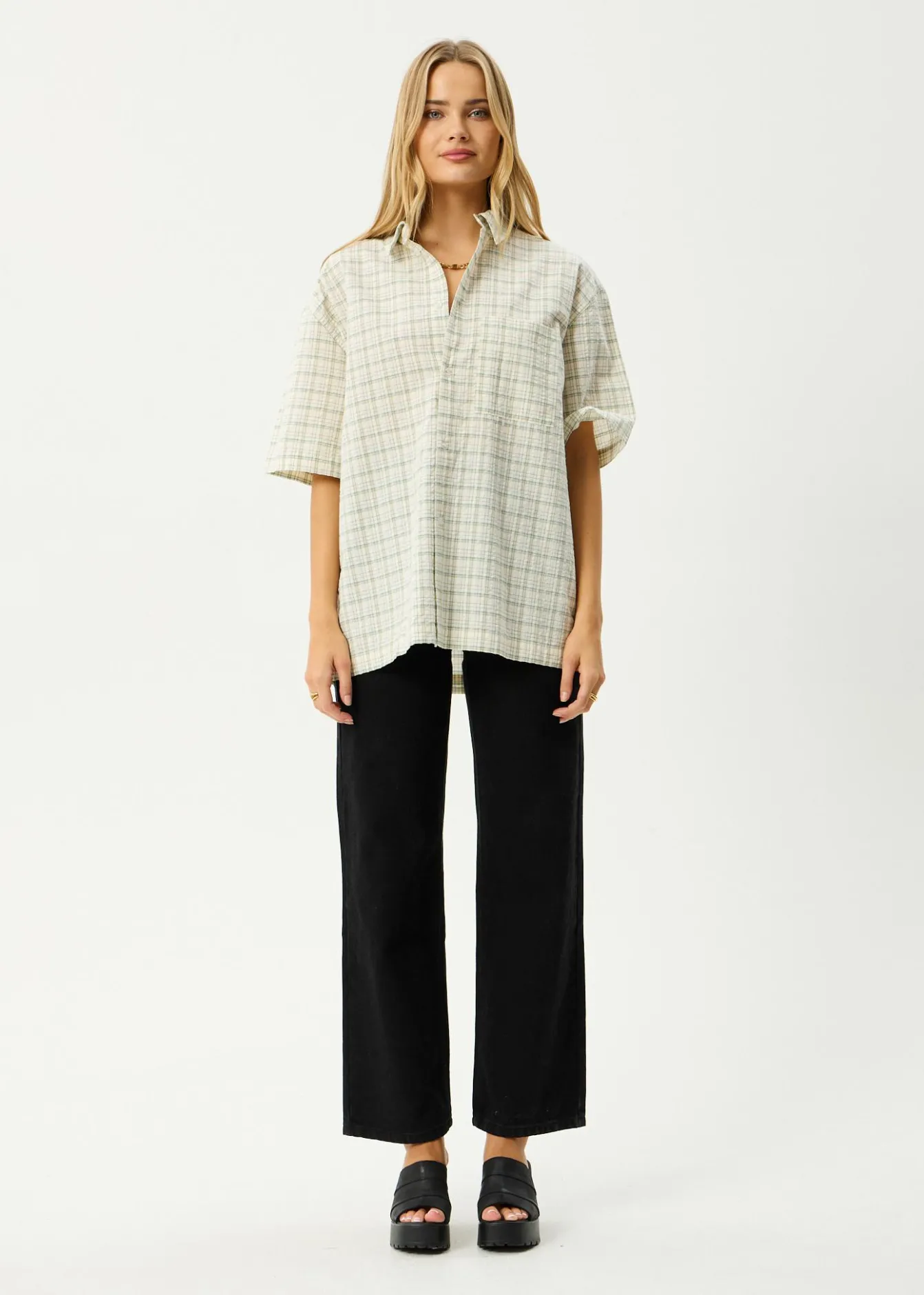 Shirts|Sets & Co-Ords<Afends Legacy - Short Sleeve Shirt Boa Check