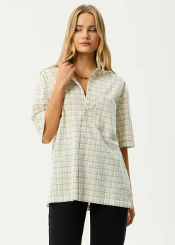 Shirts|Sets & Co-Ords<Afends Legacy - Short Sleeve Shirt Boa Check