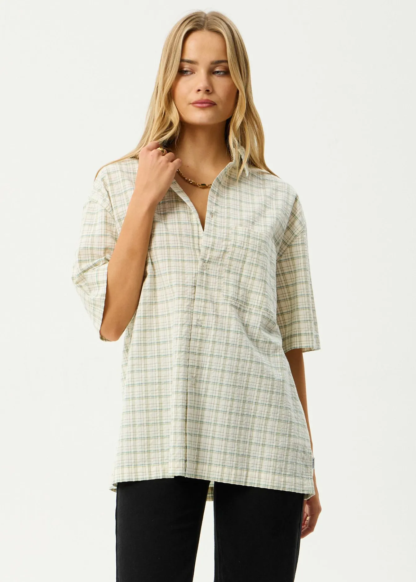 Shirts|Sets & Co-Ords<Afends Legacy - Short Sleeve Shirt Boa Check