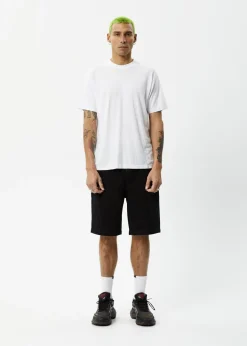 Shorts<Afends Lil C  - Denim Baggy Short 22" Washed Black