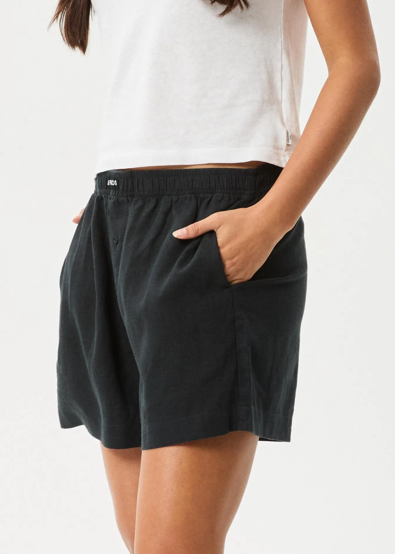 Sets & Co-Ords|Shorts<Afends Lilo - Boxer Short Black