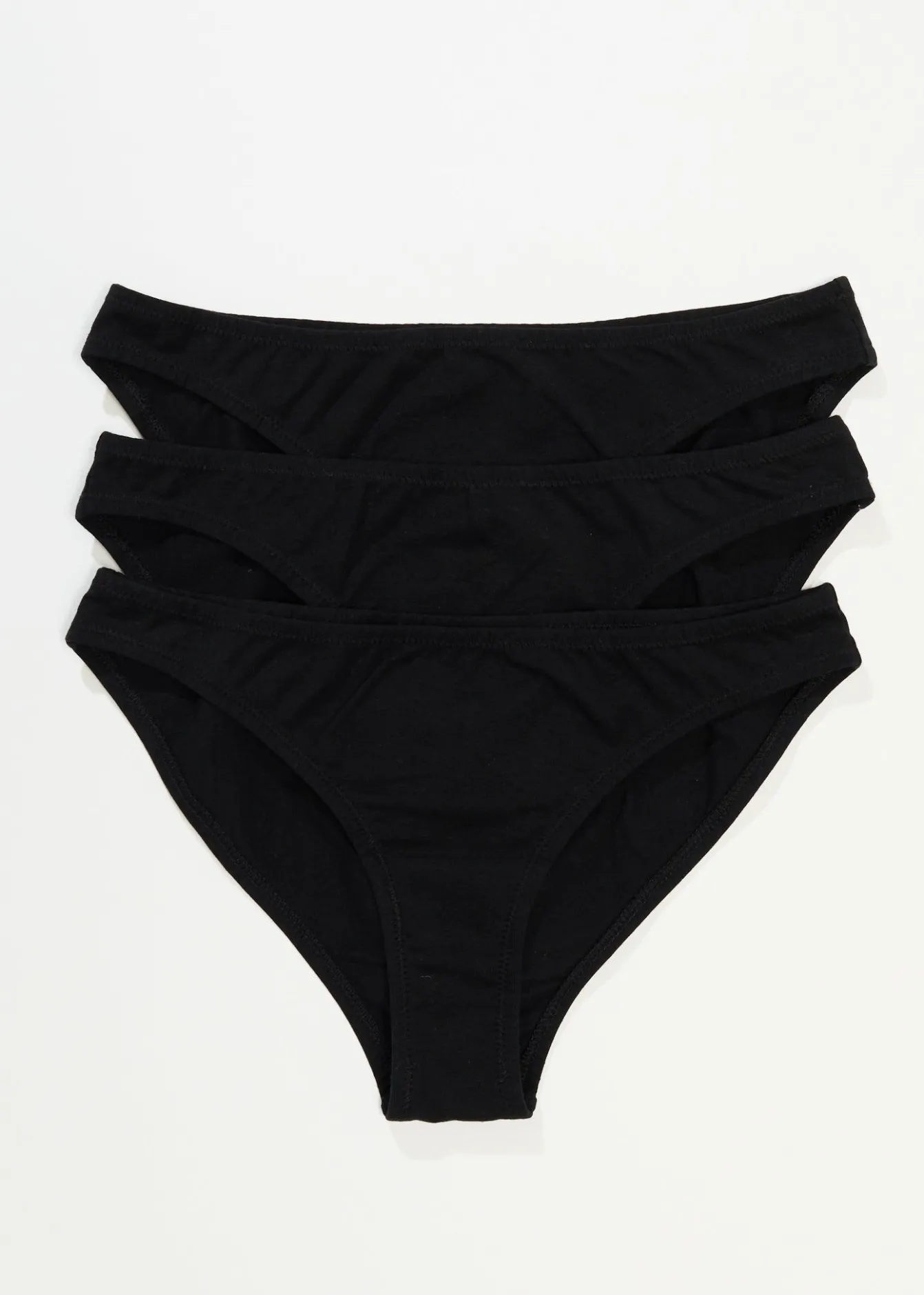 Accessories|Essentials<Afends Lolly - Bikini Briefs 3 Pack Black