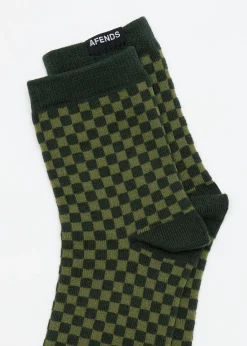 Accessories<Afends Lonnie - Socks Two Pack Hunter Green