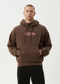 Sweaters & Hoodies<Afends Mace  - Hoodie Coffee