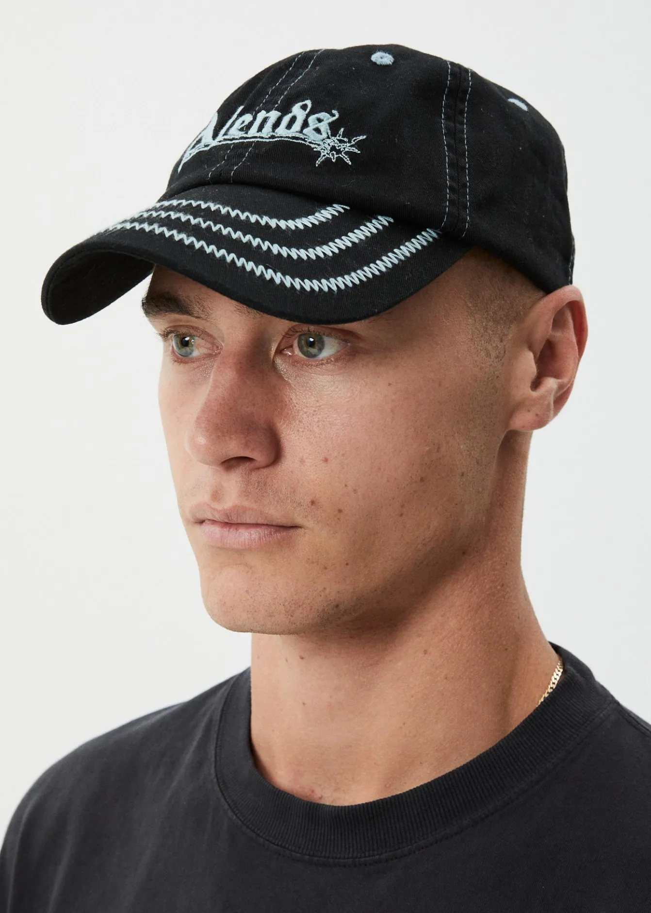 Accessories|Accessories<Afends Mace - Six Panel Cap Black