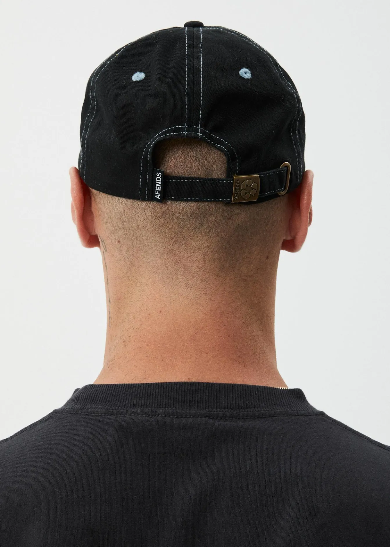 Accessories|Accessories<Afends Mace - Six Panel Cap Black