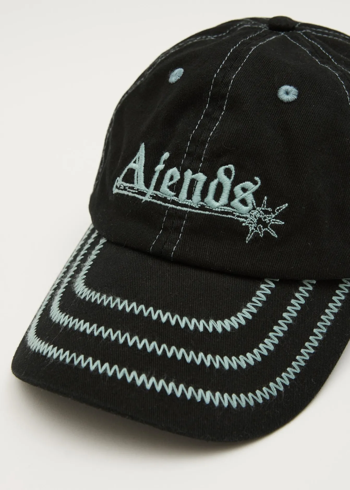 Accessories|Accessories<Afends Mace - Six Panel Cap Black