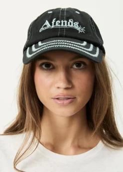 Accessories|Accessories<Afends Mace - Six Panel Cap Black