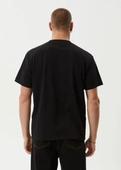 T-Shirts<Afends Magic Happens  - Heavyweight Boxy Tee Black