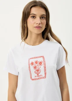 Tees & Shirts<Afends Maisie  - Regular Tee White