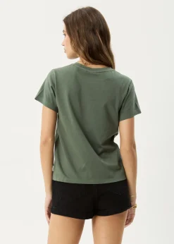 Tees & Shirts<Afends Maisie  - Regular Tee Sycamore