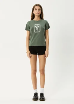 Tees & Shirts<Afends Maisie  - Regular Tee Sycamore