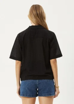Sets & Co-Ords|Tees & Shirts<Afends Marlow  - Shirt Black