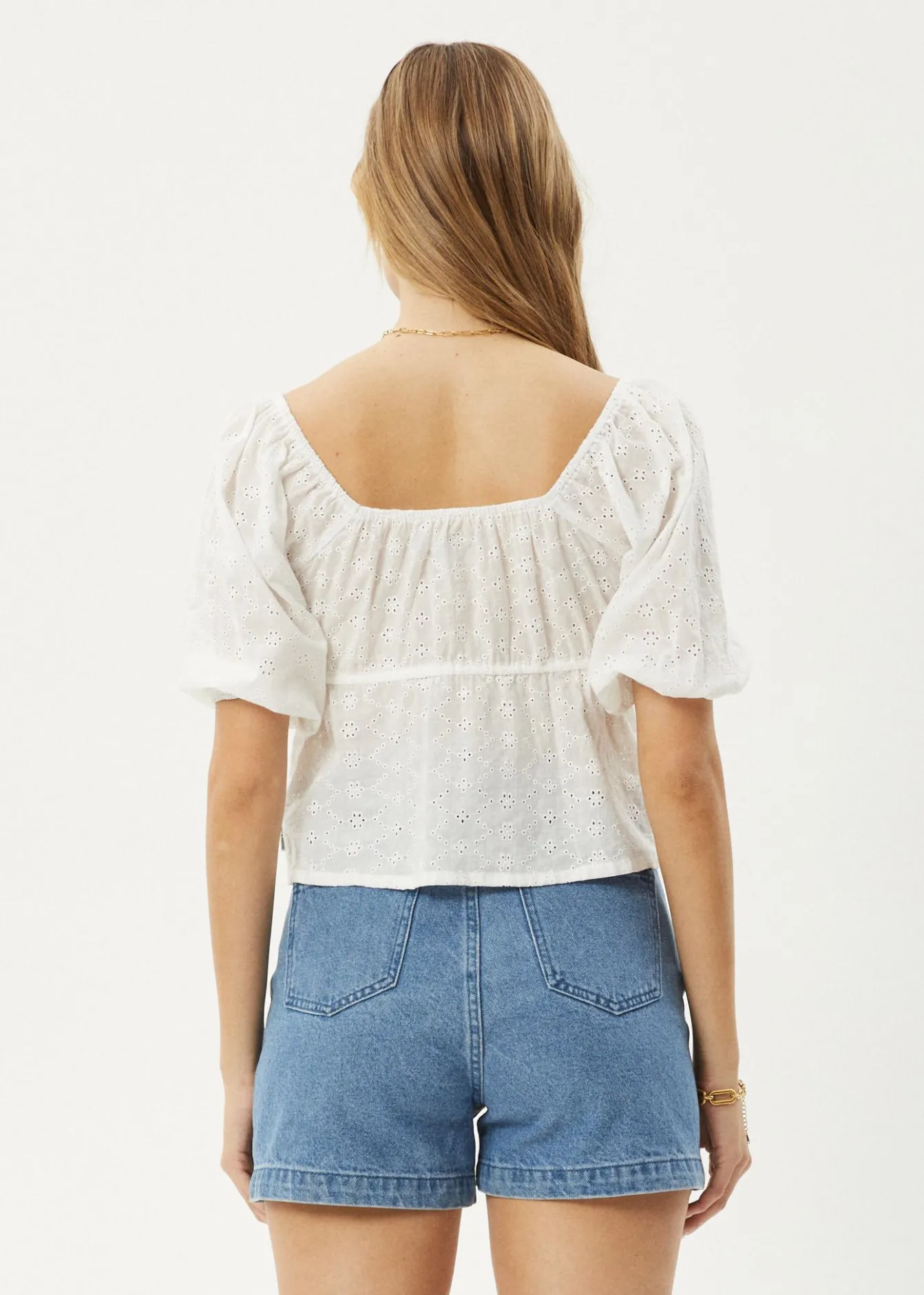 Sets & Co-Ords|Tees & Shirts<Afends Marlow - Tie Front Top White