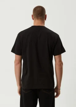 T-Shirts<Afends Mental - Boxy Tee Black