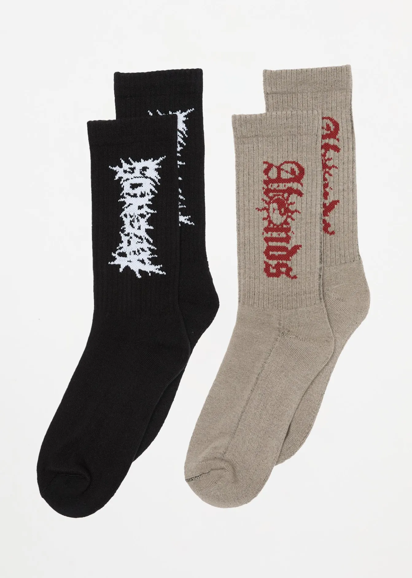 Accessories|Accessories<Afends Mental Sunbite - Socks Two Pack Multi