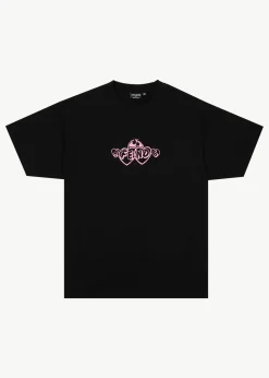 T-Shirts<Afends Mind Blow - Boxy Tee Black