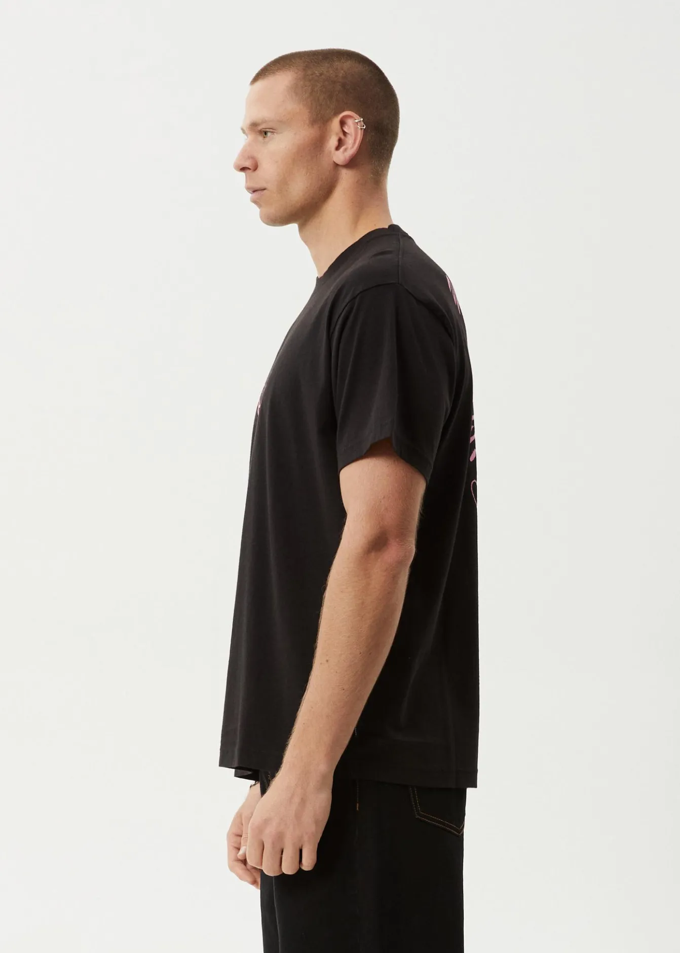 T-Shirts<Afends Mind Blow - Boxy Tee Black