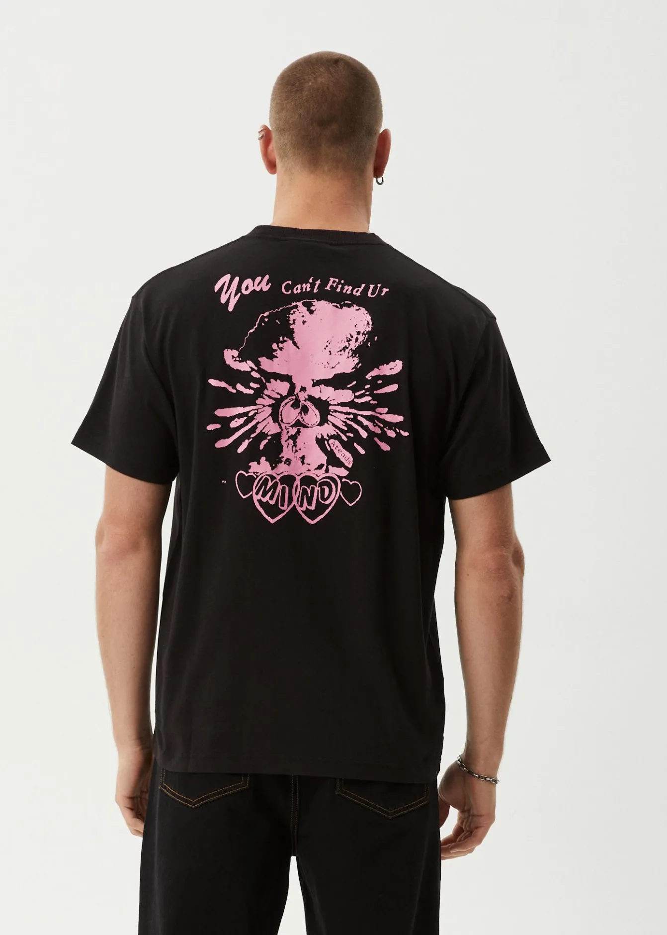 T-Shirts<Afends Mind Blow - Boxy Tee Black