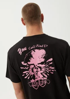 T-Shirts<Afends Mind Blow - Boxy Tee Black