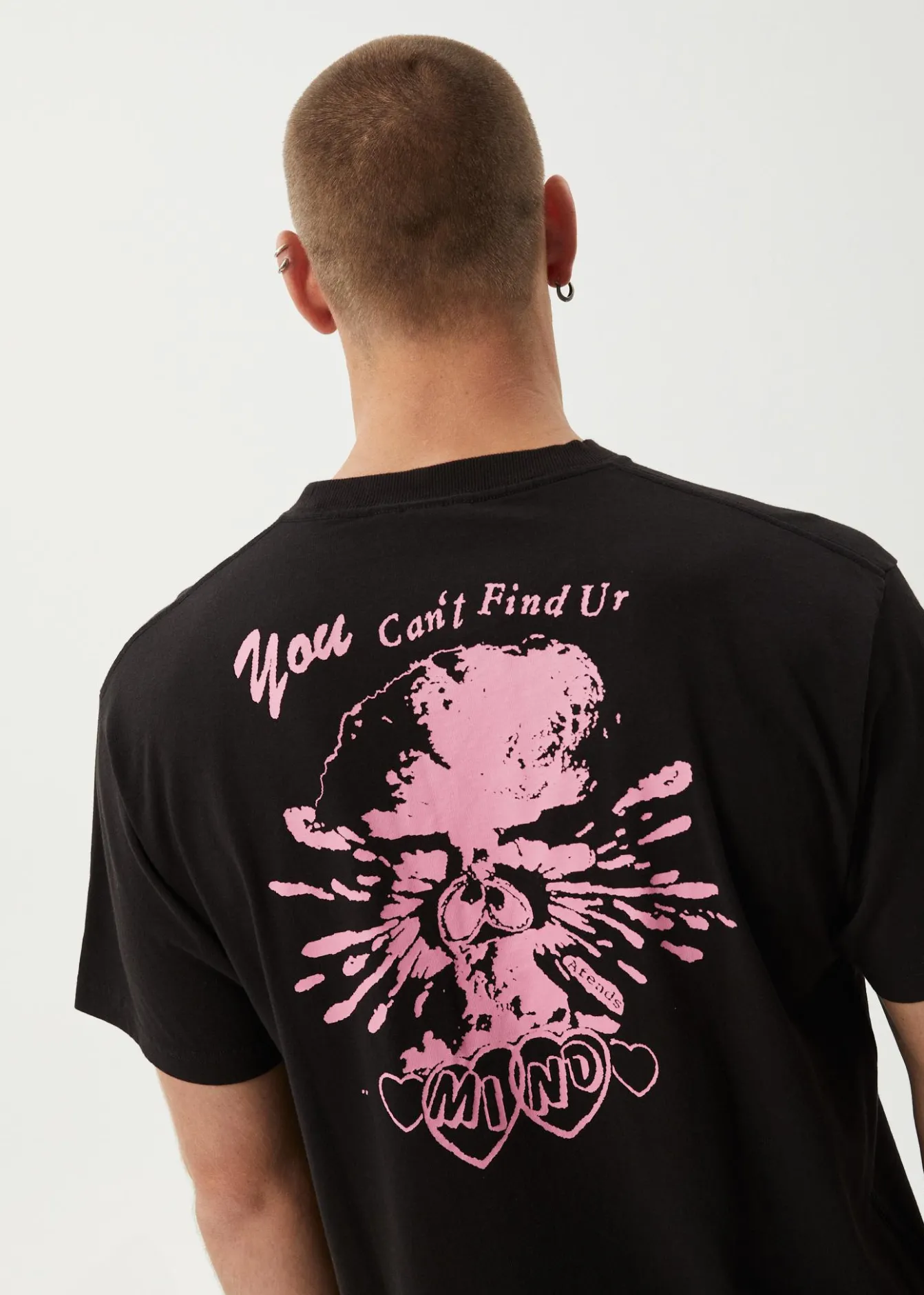 T-Shirts<Afends Mind Blow - Boxy Tee Black