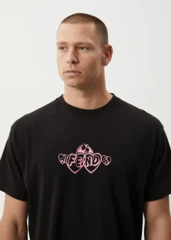 T-Shirts<Afends Mind Blow - Boxy Tee Black