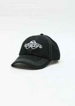 Accessories|Accessories<Afends Mind Blow  - Six Panel Cap Black