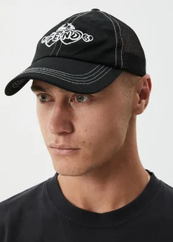 Accessories|Accessories<Afends Mind Blow  - Six Panel Cap Black