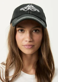 Accessories|Accessories<Afends Mind Blow  - Six Panel Cap Black