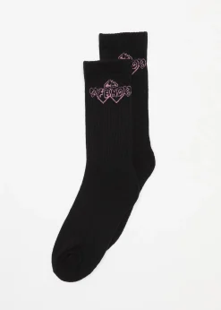 Accessories|Accessories<Afends Mind Blow - Socks One Pack Black