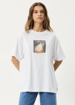 Tees & Shirts<Afends Modern Energy - Oversized Tee White