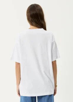 Tees & Shirts<Afends Modern Energy - Oversized Tee White