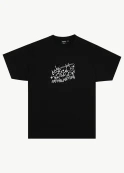 T-Shirts<Afends Moments - Boxy Tee Black