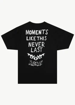 T-Shirts<Afends Moments  - Boxy Tee Black