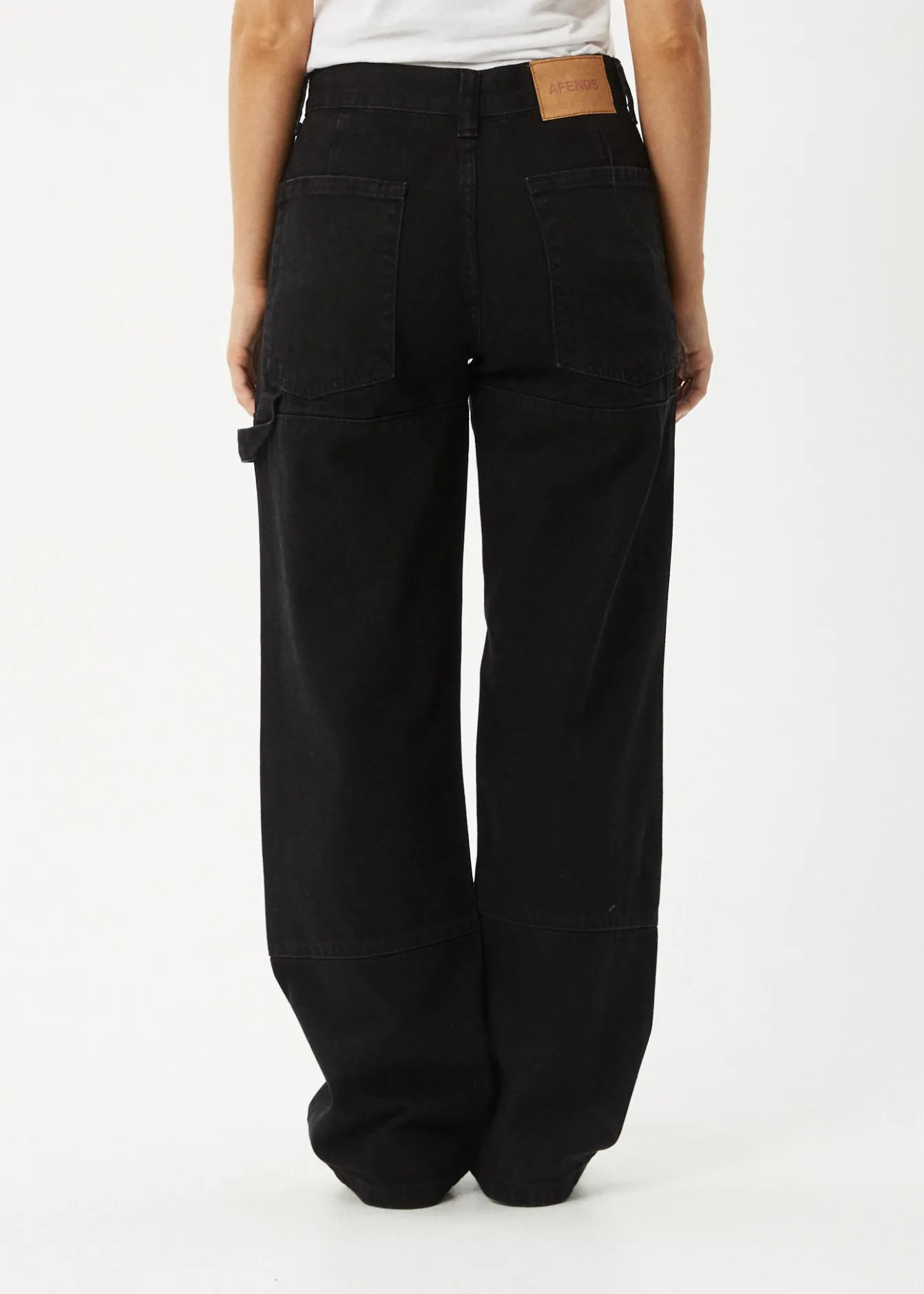 Jeans|Essentials<Afends Moss - Denim Workwear Jean Washed Black