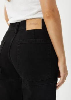 Jeans|Essentials<Afends Moss - Denim Workwear Jean Washed Black
