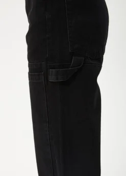 Jeans|Essentials<Afends Moss - Denim Workwear Jean Washed Black