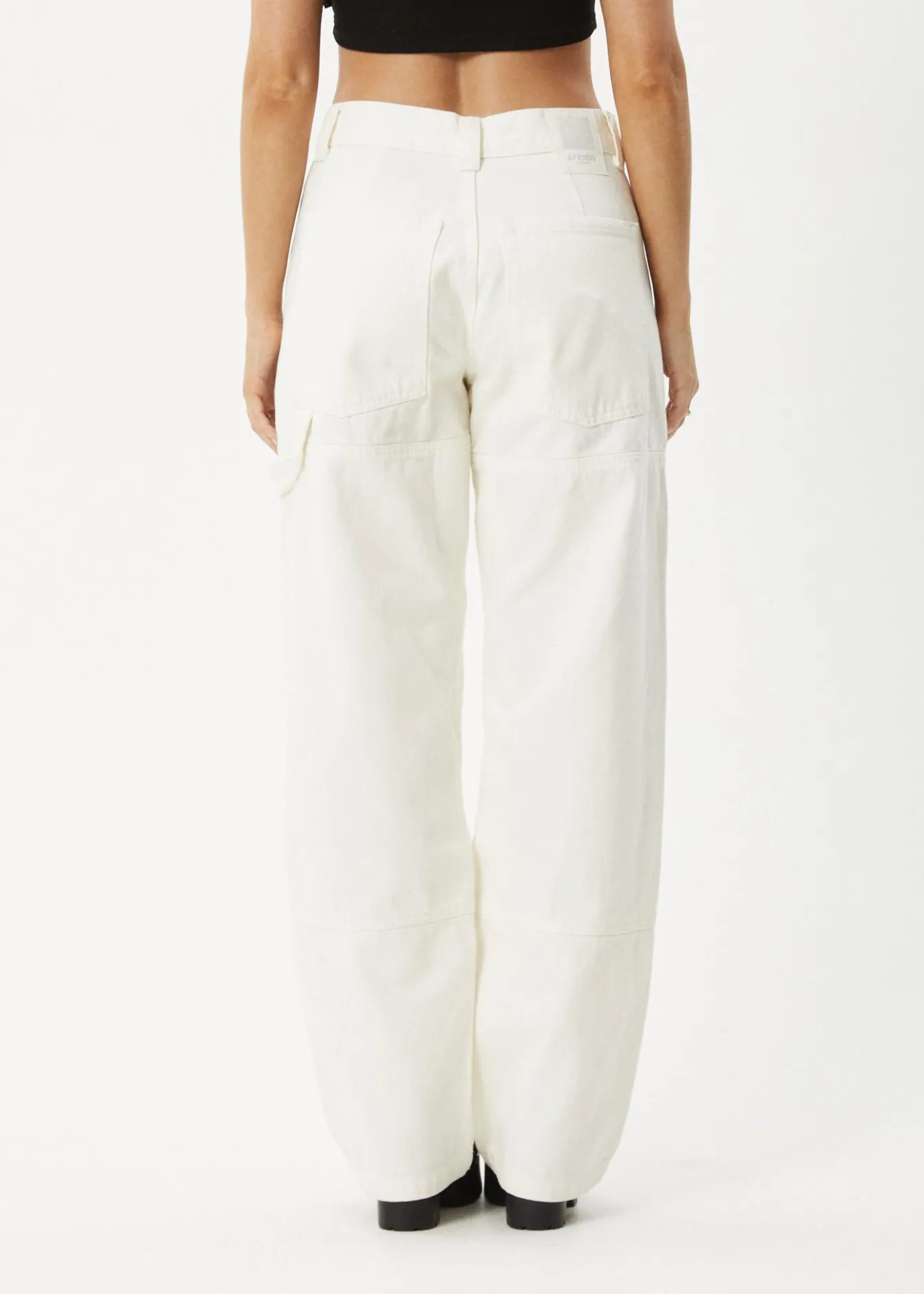 Jeans|Essentials<Afends Moss - Denim Workwear Jean Off White