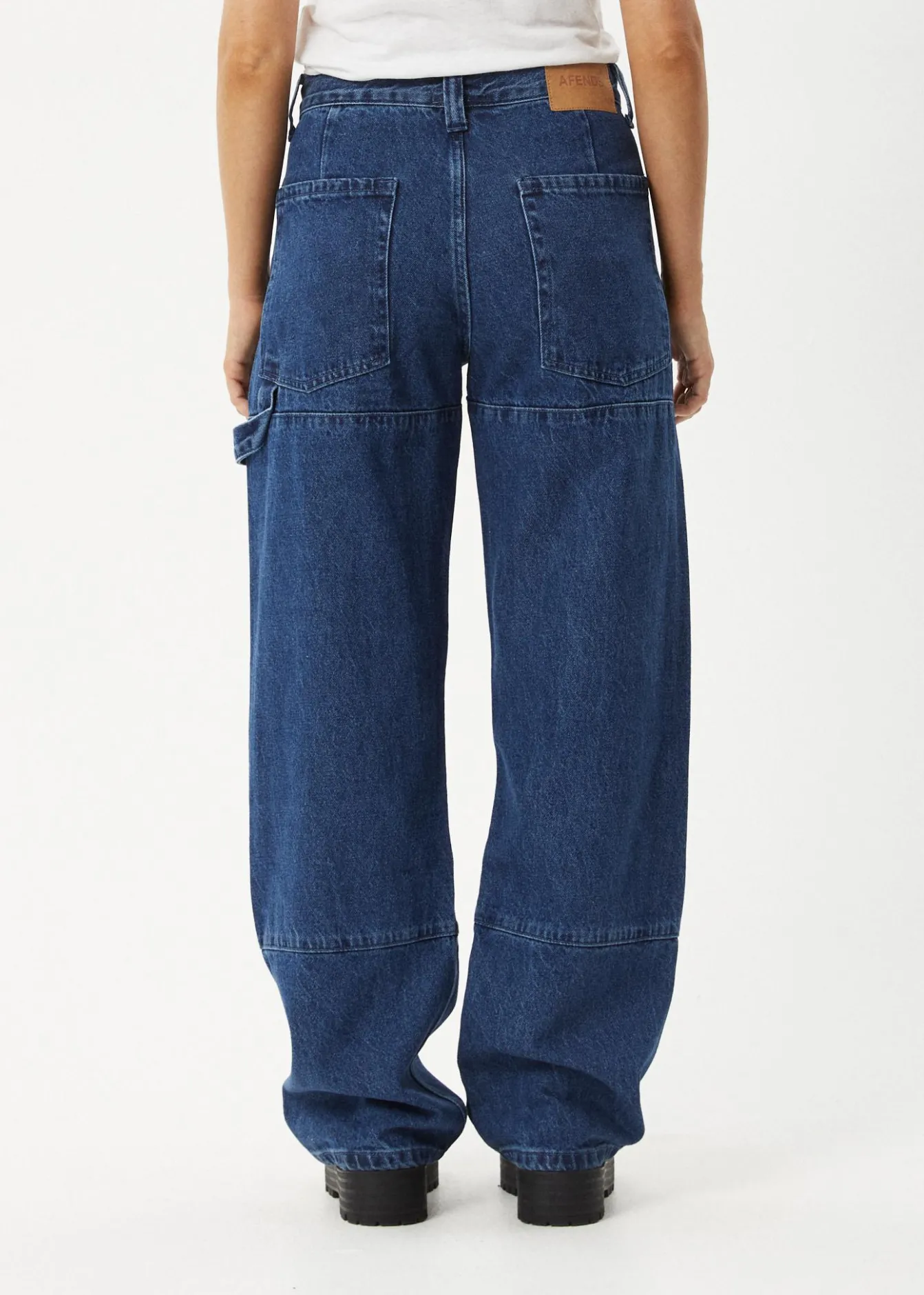 Jeans|Essentials<Afends Moss - Denim Workwear Jean Authentic Blue