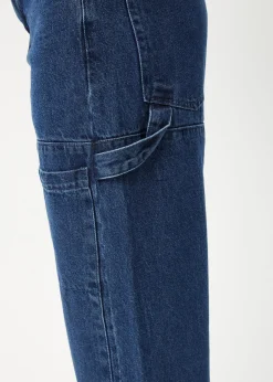 Jeans|Essentials<Afends Moss - Denim Workwear Jean Authentic Blue