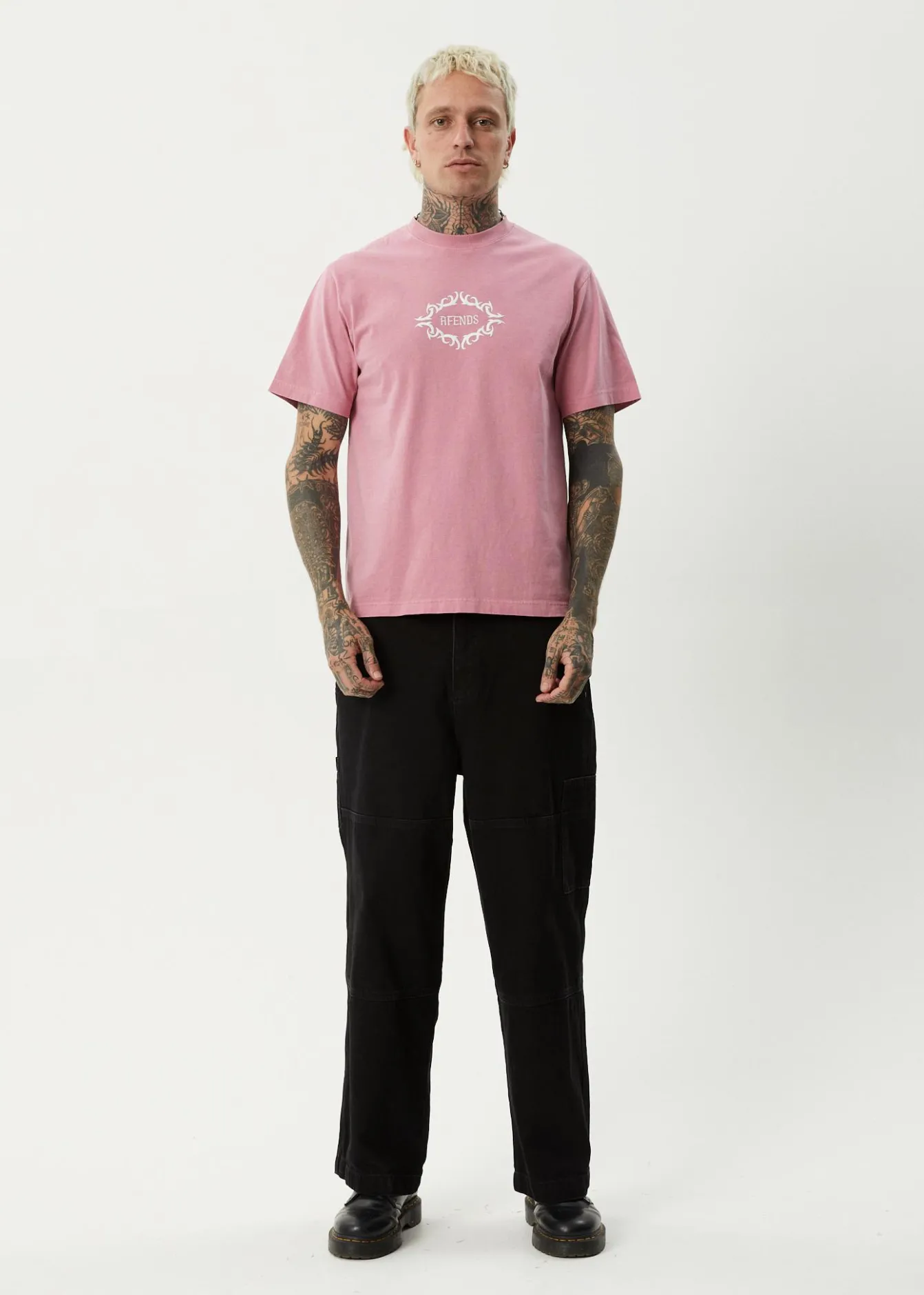 T-Shirts|Tees & Shirts<Afends My Tribe - Heavyweight Retro Tee Washed Marrakesh
