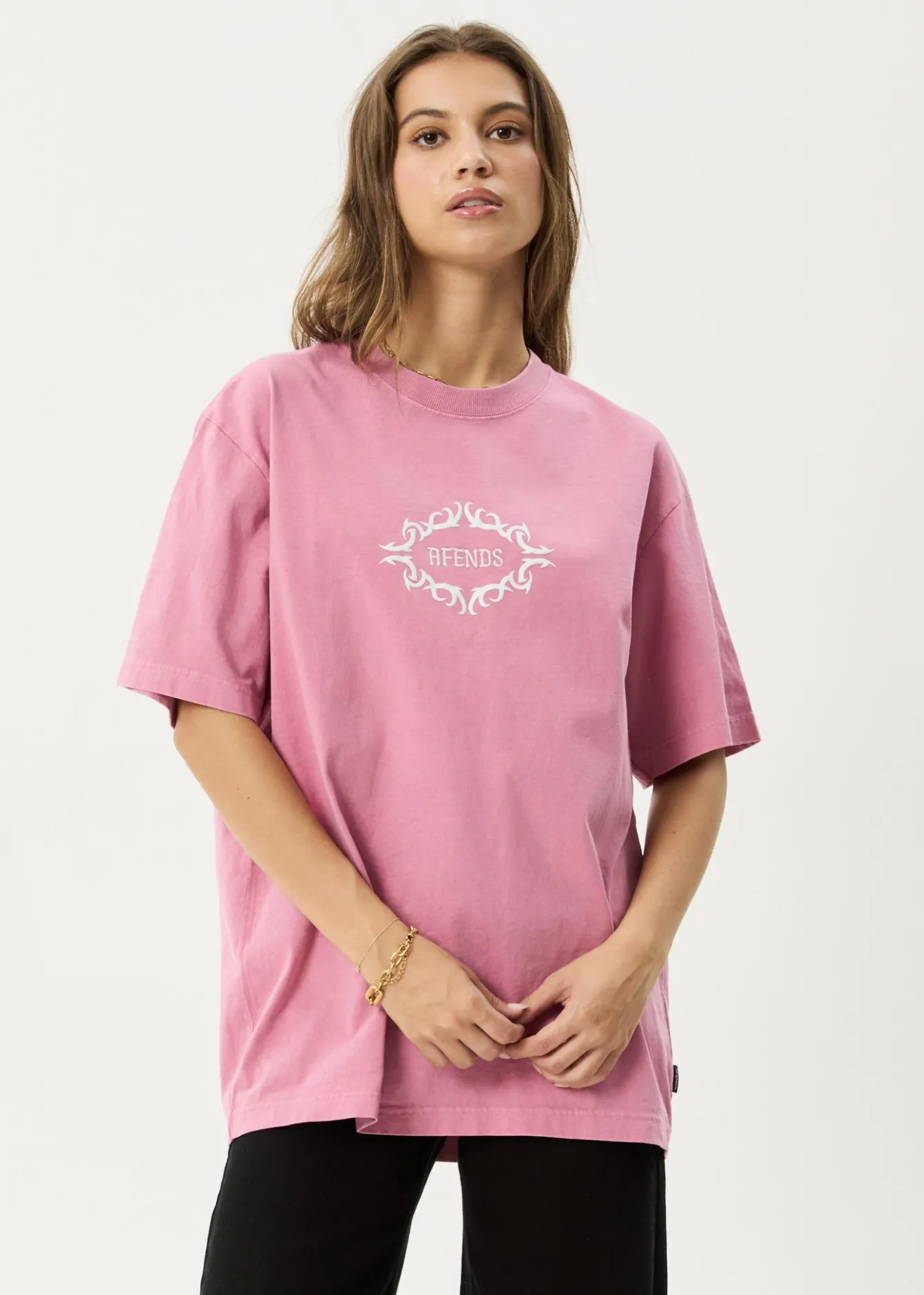 T-Shirts|Tees & Shirts<Afends My Tribe - Heavyweight Retro Tee Washed Marrakesh