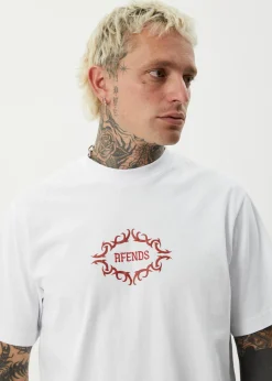 T-Shirts|Tees & Shirts<Afends My Tribe - Heavyweight Retro Tee White