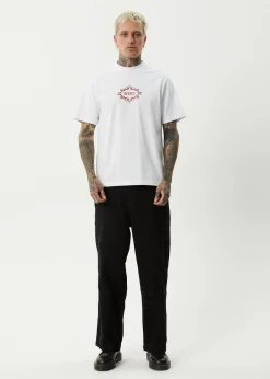 T-Shirts|Tees & Shirts<Afends My Tribe - Heavyweight Retro Tee White