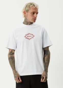 T-Shirts|Tees & Shirts<Afends My Tribe - Heavyweight Retro Tee White