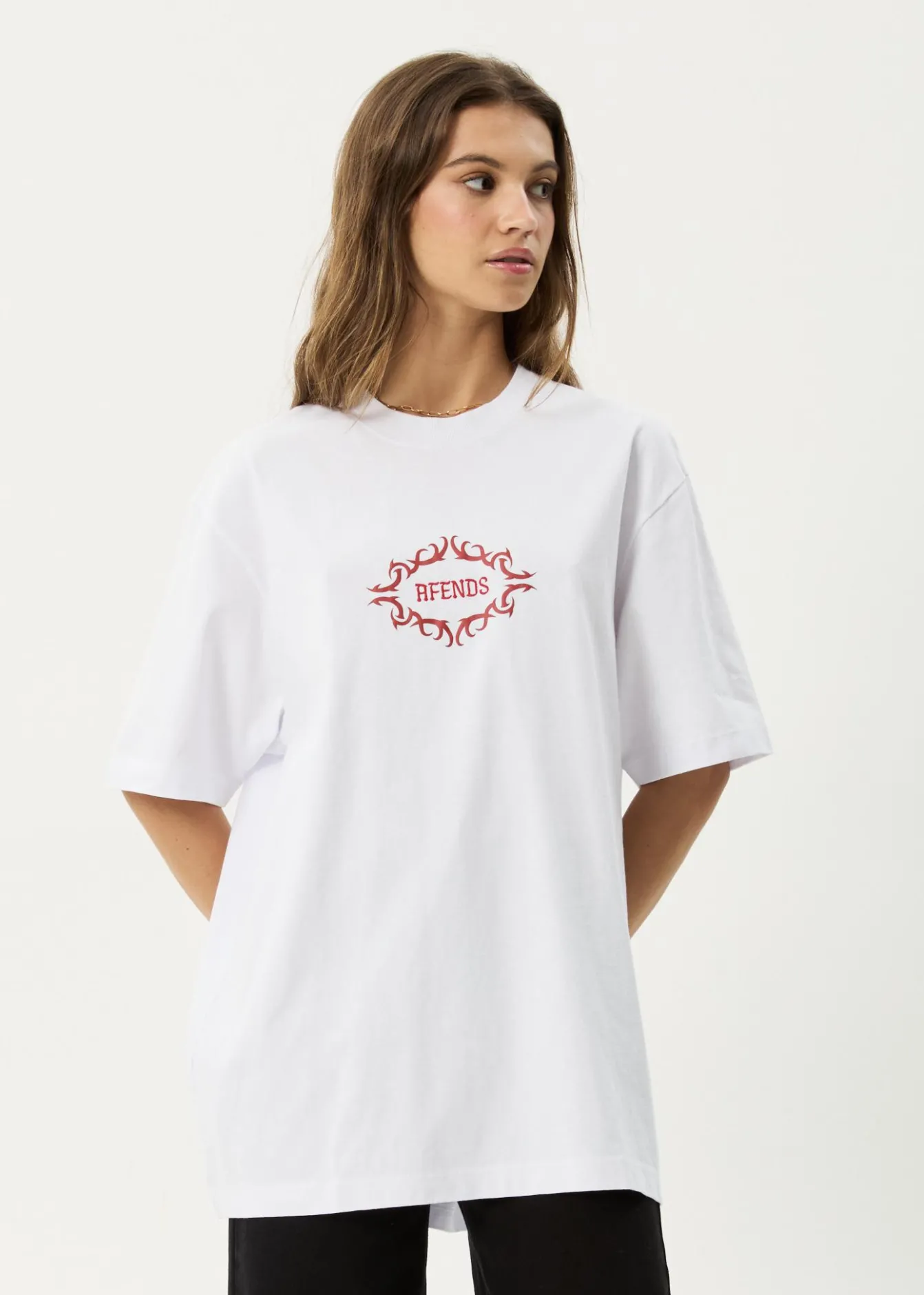T-Shirts|Tees & Shirts<Afends My Tribe - Heavyweight Retro Tee White