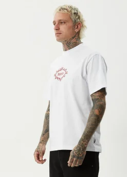 T-Shirts|Tees & Shirts<Afends My Tribe - Heavyweight Retro Tee White