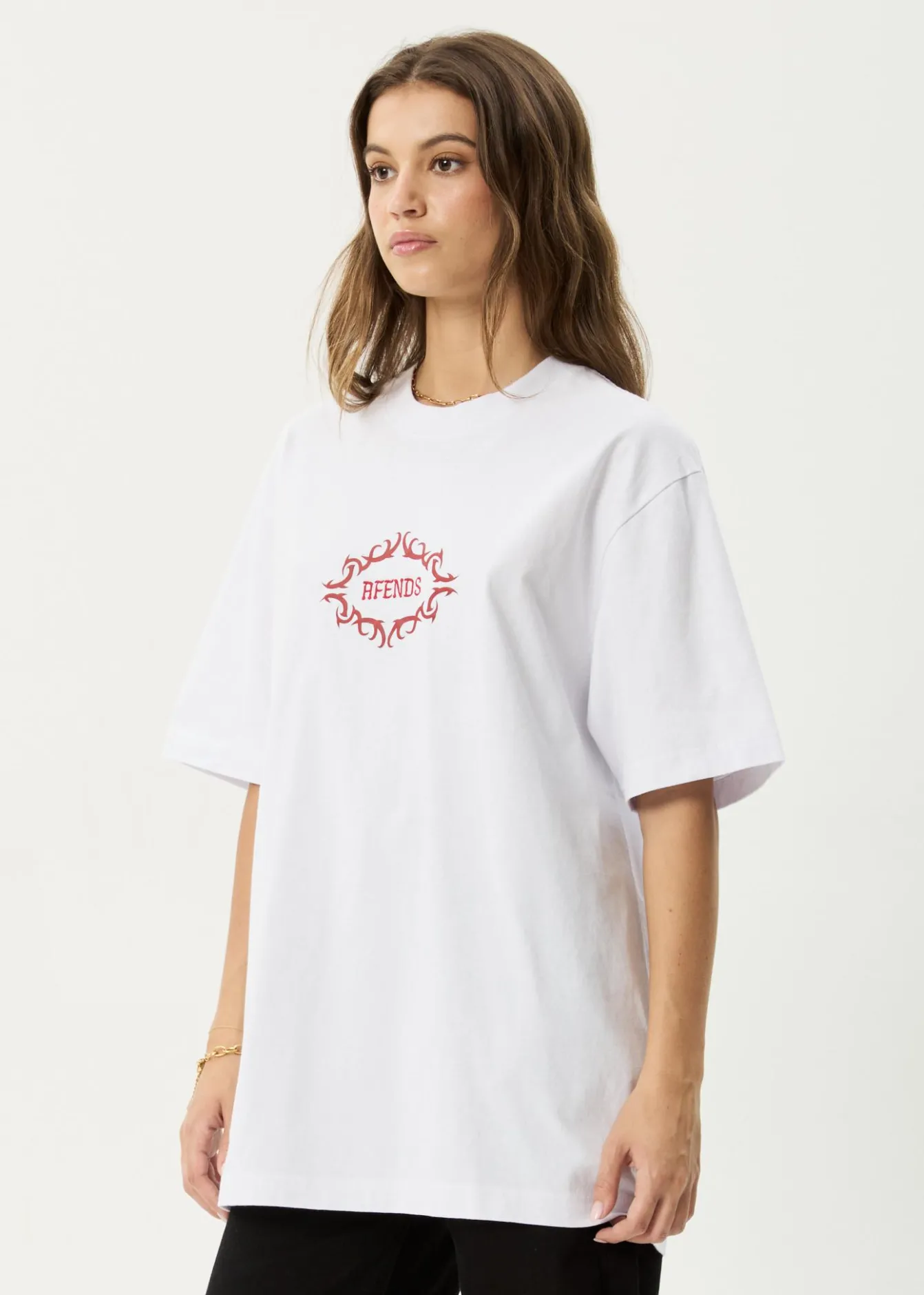 T-Shirts|Tees & Shirts<Afends My Tribe - Heavyweight Retro Tee White